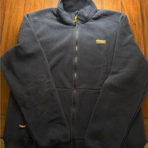 L.L. Bean Men's Navy Fleece Jacket